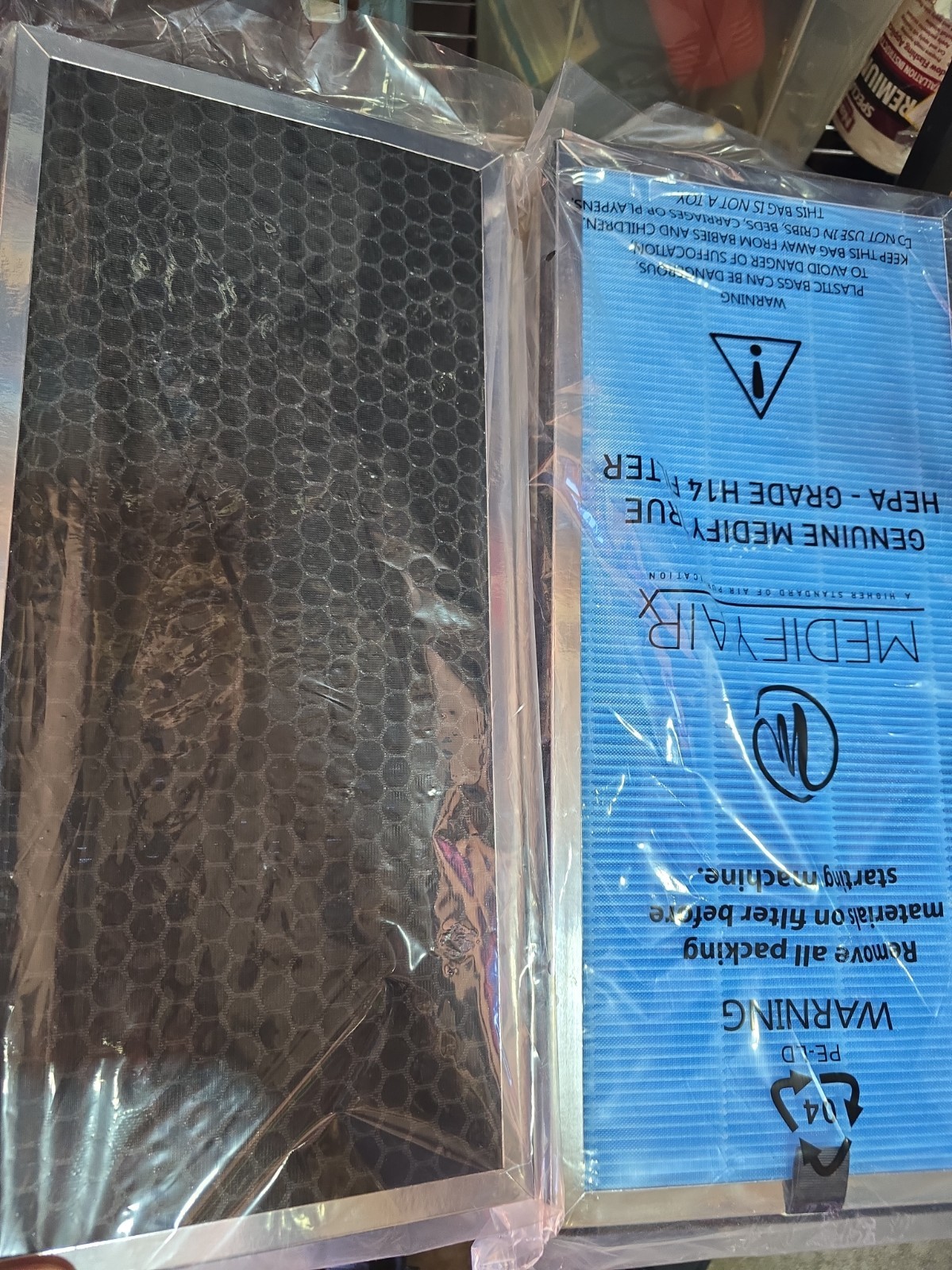 2 Pack Genuine Medify HEPA Black H14 Filters MA-40UR-2 For MA-40 Air Purifier 9E 2 Pack Genuine Medify HEPA Black H14 Filters MA-40UR-2 For MA-40 Air Purifier 9E