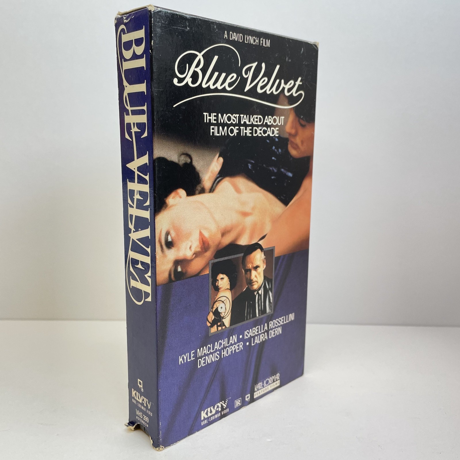 Vintage 1987 Home Video Release of David Lynch\'s Blue Velvet (1986, VHS) Vintage 1987 Home Video Release of David Lynch\'s Blue Velvet (1986, VHS)