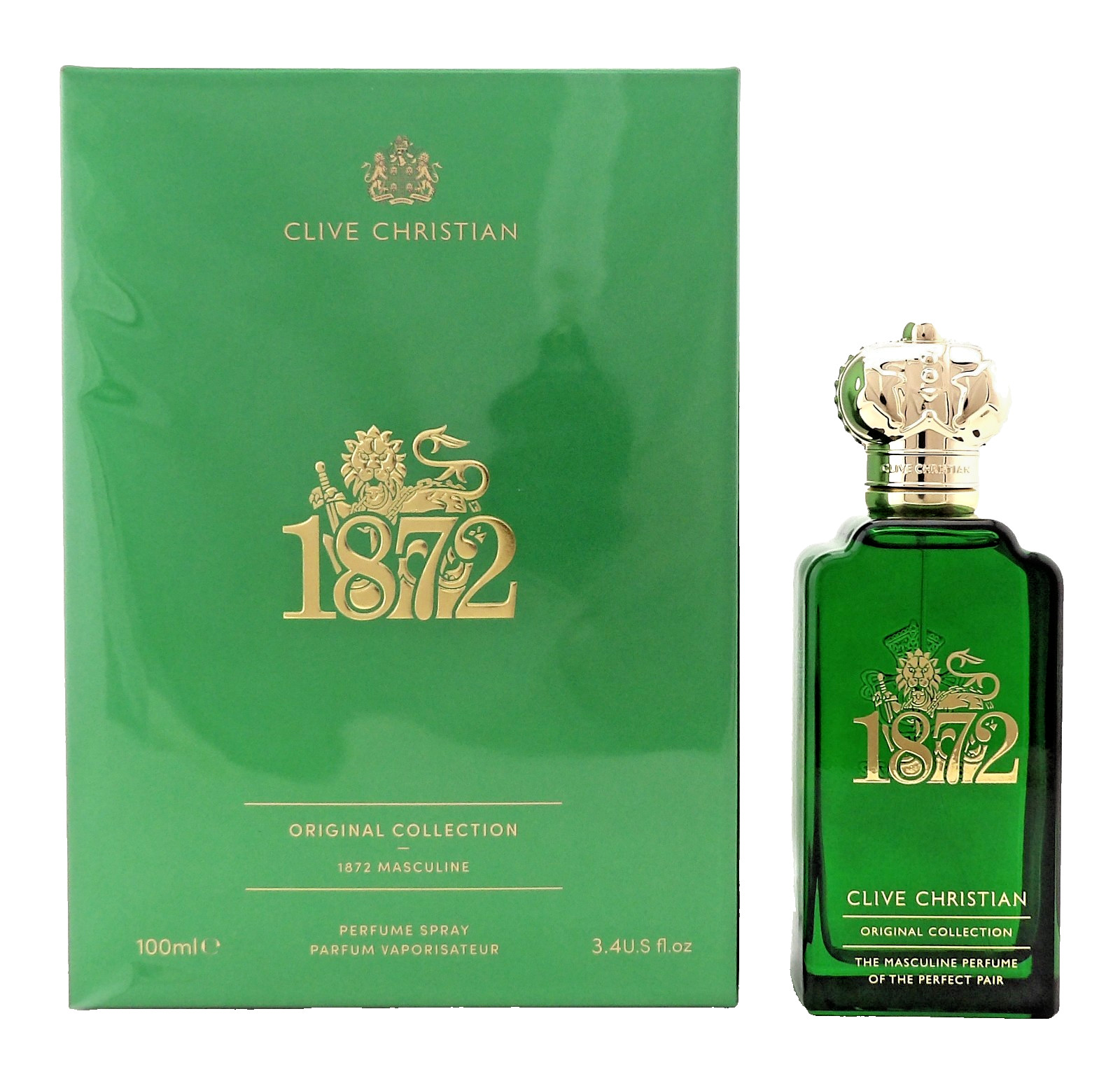 Clive Christian 1872 Masculine 3.4 oz. Perfume Spray for Men. New in Sealed Box Clive Christian 1872 Masculine 3.4 oz. Perfume Spray for Men. New in Sealed Box