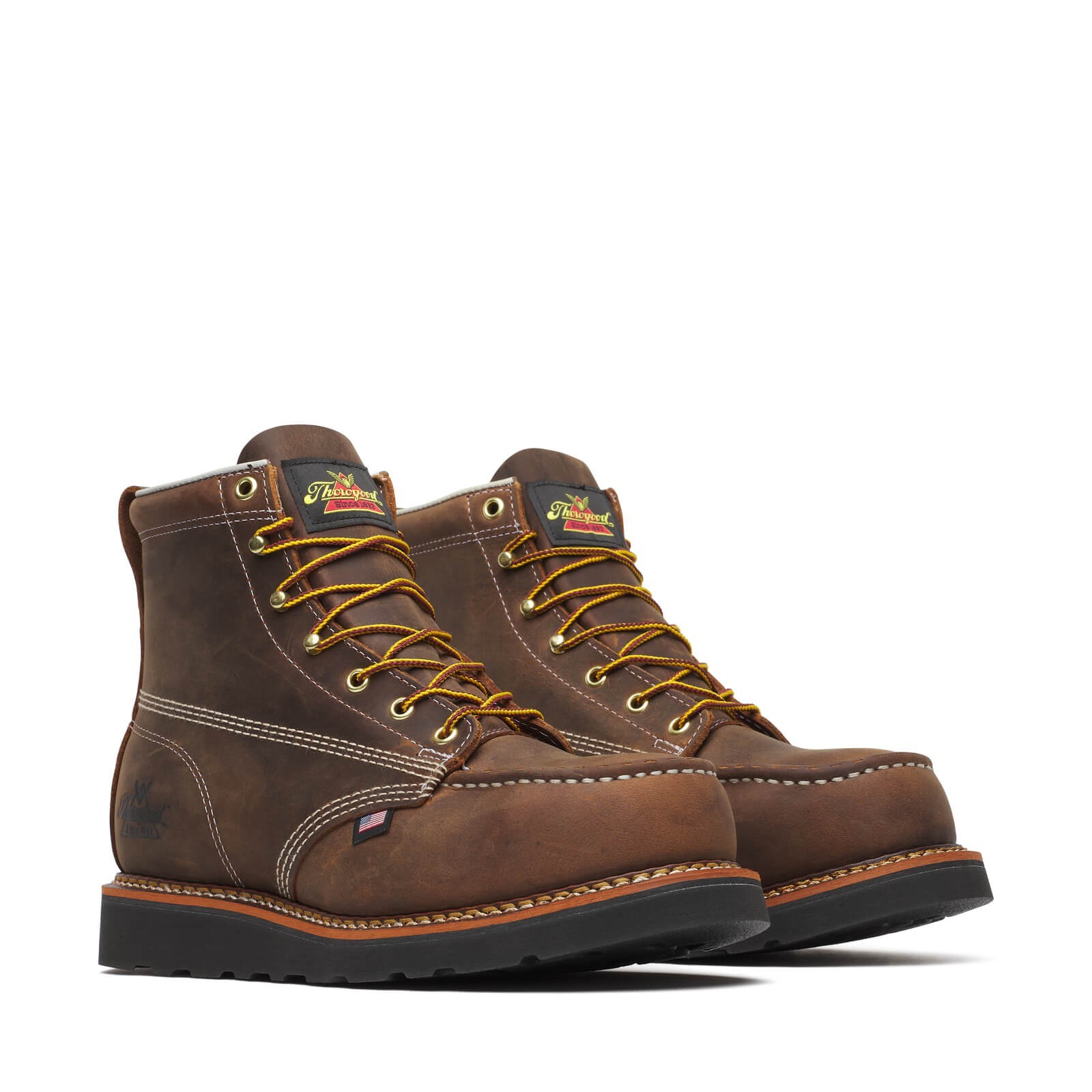 Thorogood American Heritage 6″ Crazy Horse MAXWear Wedge - Safety Toe (Size 9D) Thorogood American Heritage 6″ Crazy Horse MAXWear Wedge - Safety Toe (Size 9D)