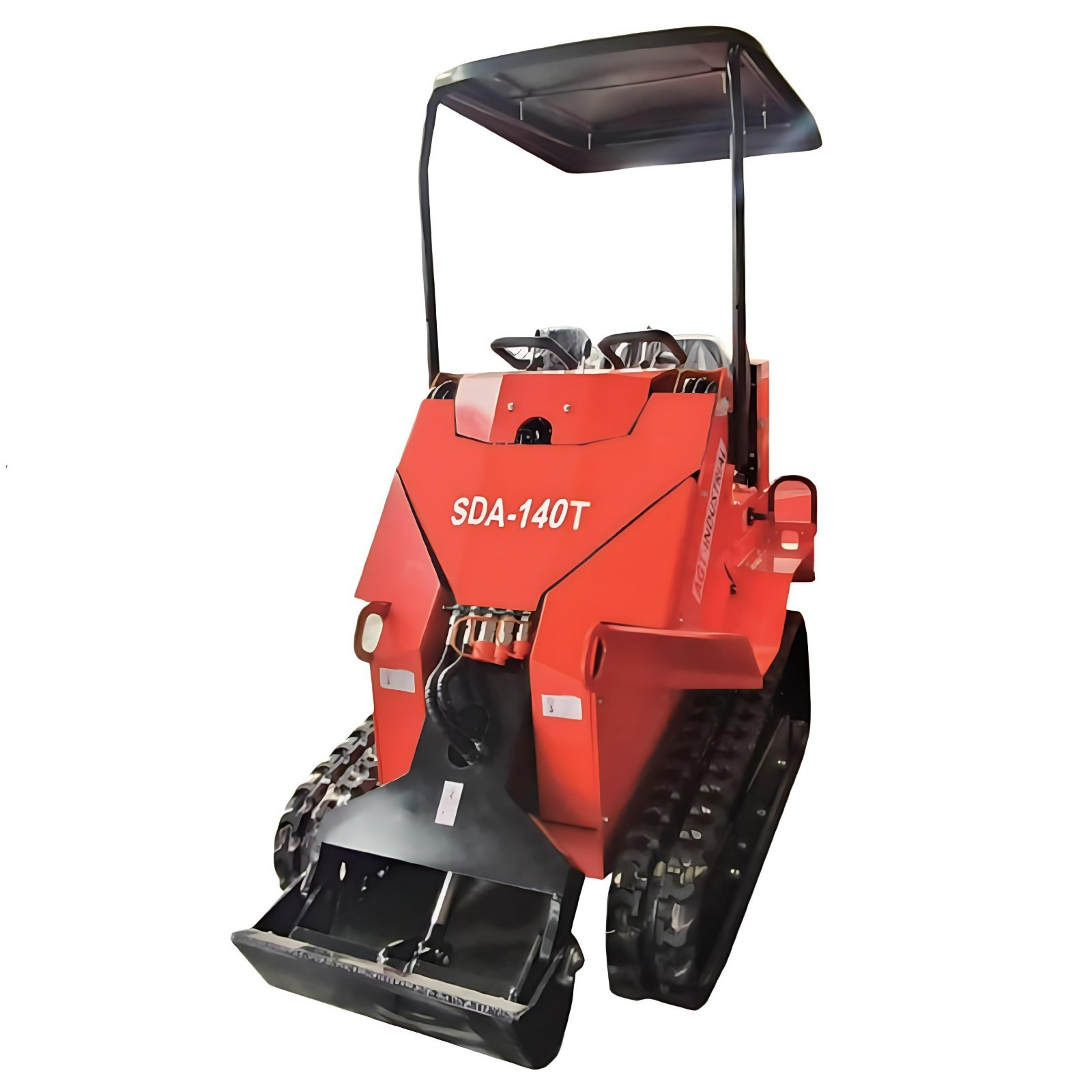SDA-140T Mini Skid Steer Loader Tracked 15HP Gas RATO Engine Compact USA Stock
