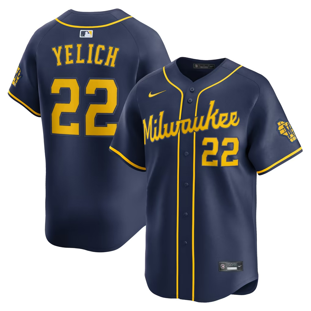 HOT Milwaukee Baseball Jersey Yelich Chourio Contreras Custom Printed Fan Shirt HOT Milwaukee Baseball Jersey Yelich Chourio Contreras Custom Printed Fan Shirt