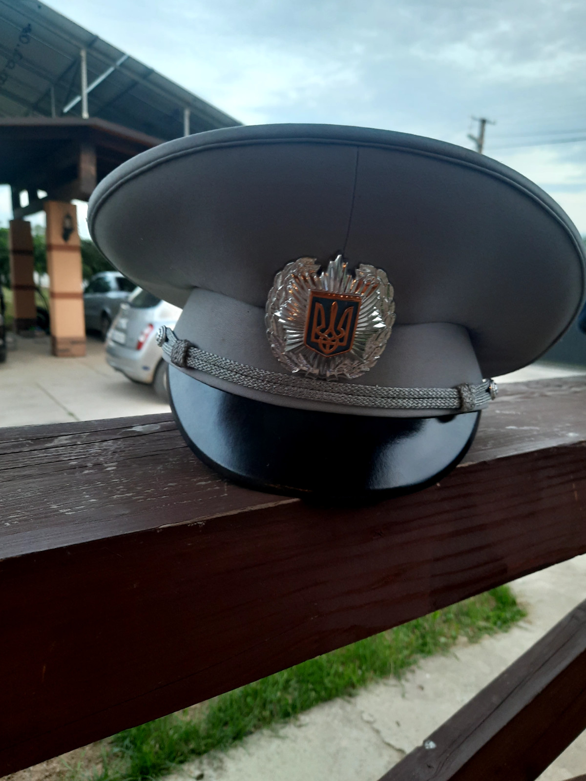 Military Army. Ukraine. Forage cap. Police. New, never used.