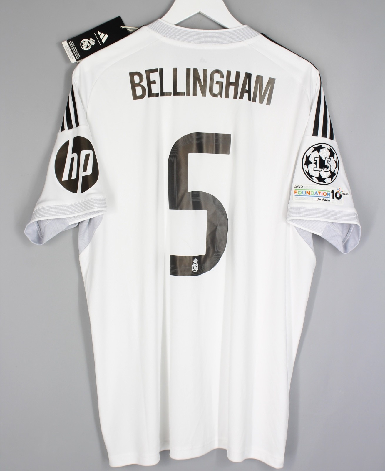 BNWT REAL MADRID 2025 2026 HOME FOOTBALL SHIRT JERSEY ADIDAS #5 BELLINGHAM BNWT REAL MADRID 2025 2026 HOME FOOTBALL SHIRT JERSEY ADIDAS #5 BELLINGHAM