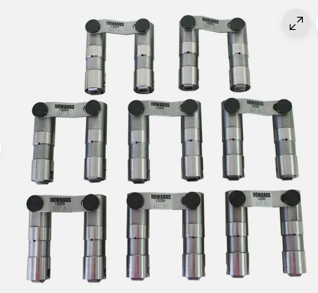 Howards Cams 91167 Retro-Fit Street Hydraulic Roller Lifter  - Set of 16 CHEVY
