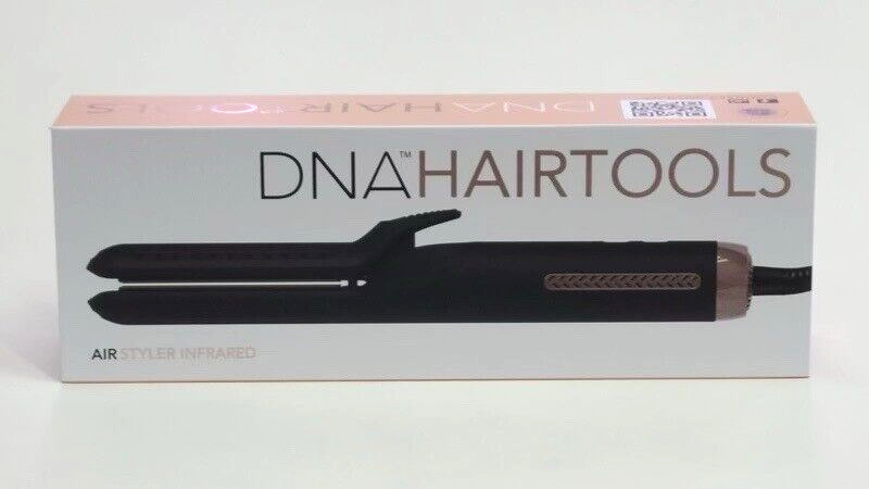 DNA Hair Tools Air Styler Infrared Curling Iron & Straightener Black