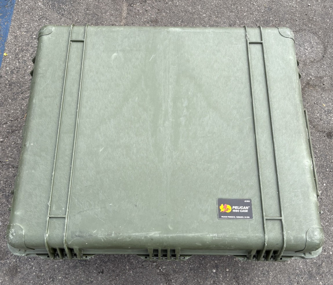 Pelican 1690 Watertight Hard Case LOCAL PICKUP ONLY