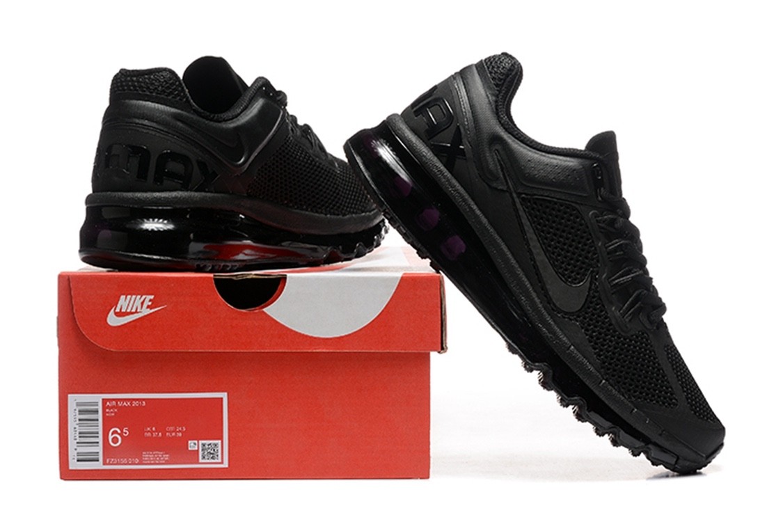 Men’s NIKE AIR MAX 2013 Black Shoes