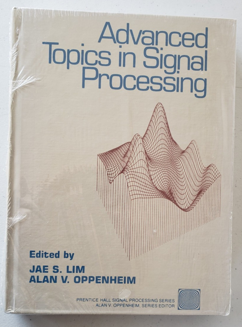 Advanced Topics in Signal Processing - Lim & Oppenheim HARDCOVER NEW NOS SEALED Advanced Topics in Signal Processing - Lim & Oppenheim HARDCOVER NEW NOS SEALED