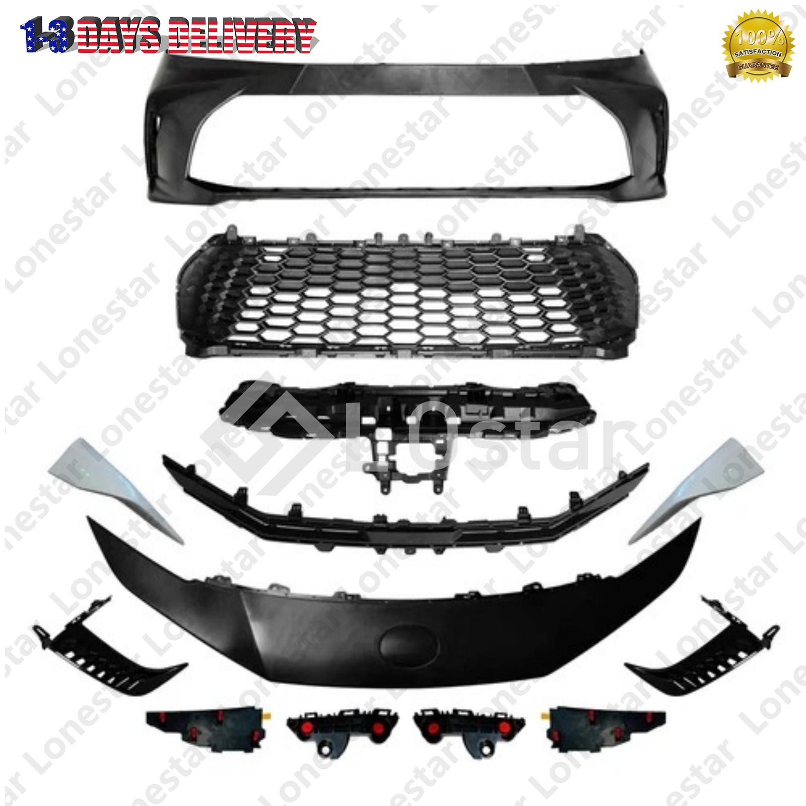 Fits 2025 Toyota Camry Complete Bumper Cover Front Unprimed New