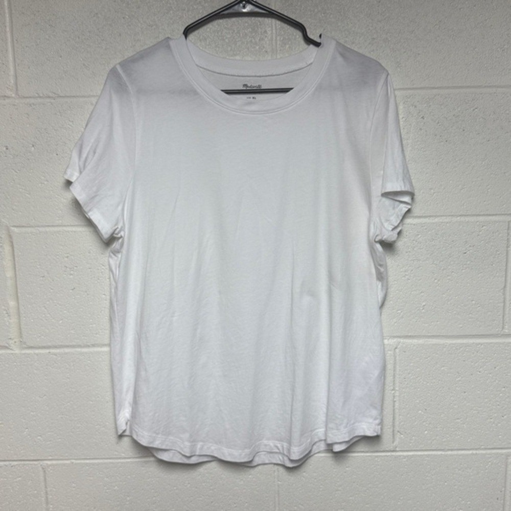 Madewell Softfade Cotton Classic White Tee S Madewell Softfade Cotton Classic White Tee S