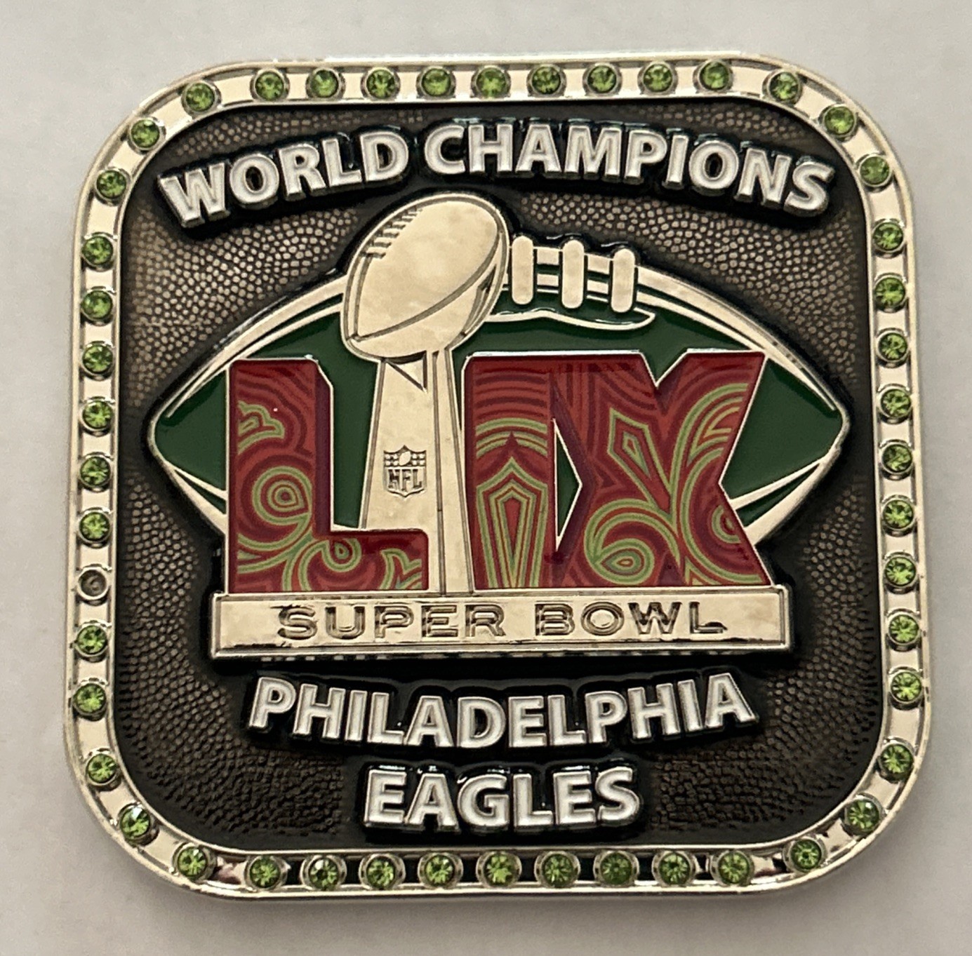 Super Bowl LIX New Orleans FBI Philadelphia Eagles Challenge Coin Super Bowl LIX New Orleans FBI Philadelphia Eagles Challenge Coin