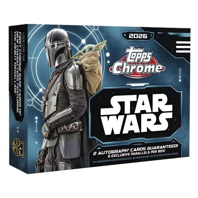 2026 TOPPS CHROME STAR WARS BREAKERS DELIGHT 2026 TOPPS CHROME STAR WARS BREAKERS DELIGHT