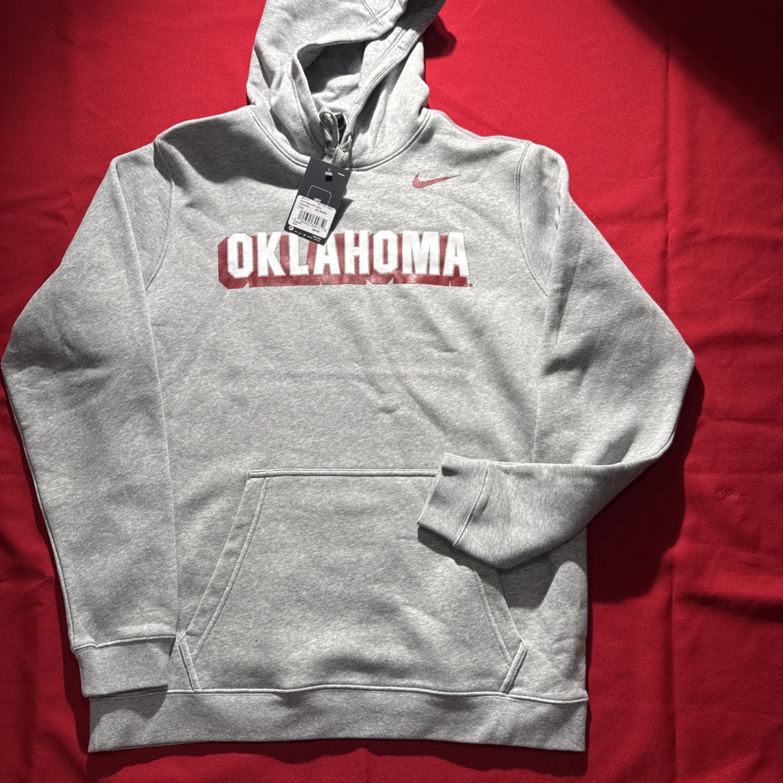 NWT Nike Oklahoma Club Fleece Po Hoodie Mens #M31777 Large NWT Nike Oklahoma Club Fleece Po Hoodie Mens #M31777 Large