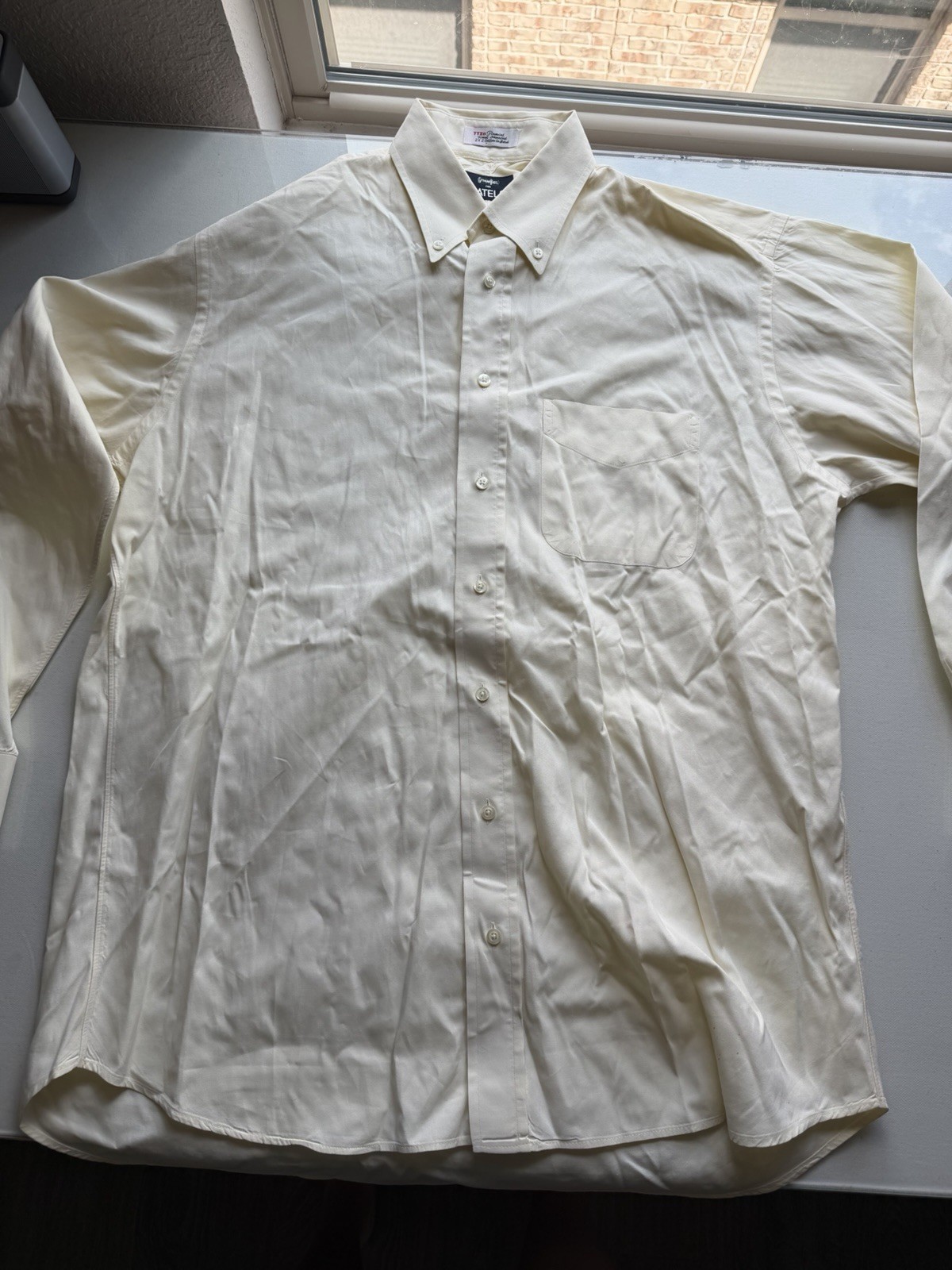 Vintage Gitman Bros. for Satels Men\'s Pinpoint 2x2 Cotton Oxford Shirt 1432