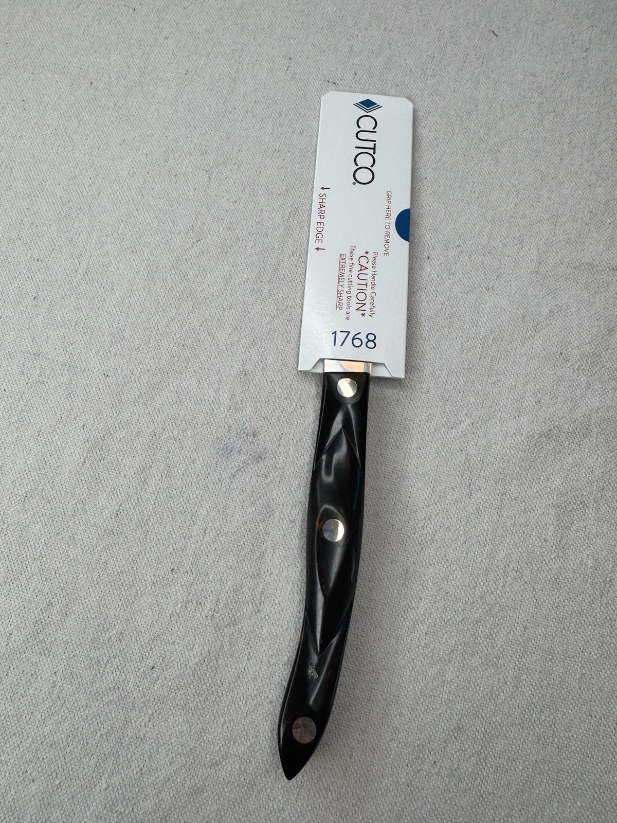 Cutco 1768 Spatula Spreader 5” Serrated Blade Brown Handle Factory Serviced