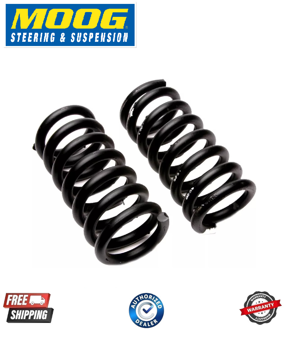 7170 Moog Coil Springs Set of 2 Front for Ram Truck Van Dodge D150 D250 Pair