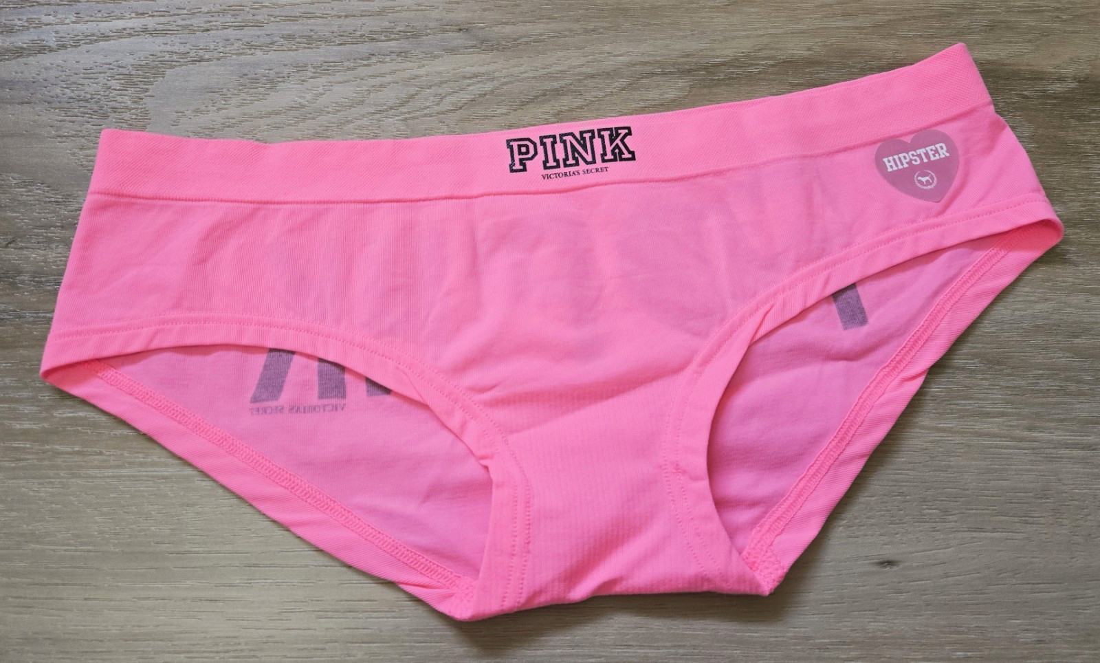 NWT Vintage Victoria\'s Secret PINK Nylon Graphics Extra Low Hipster Panties S NWT Vintage Victoria\'s Secret PINK Nylon Graphics Extra Low Hipster Panties S