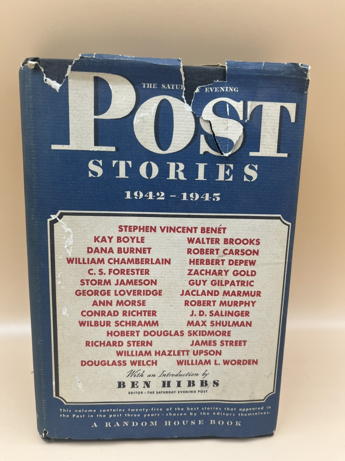 The Saturday Evening Post Stories 1942-1945 1st Edition w/ JD Salinger The Saturday Evening Post Stories 1942-1945 1st Edition w/ JD Salinger