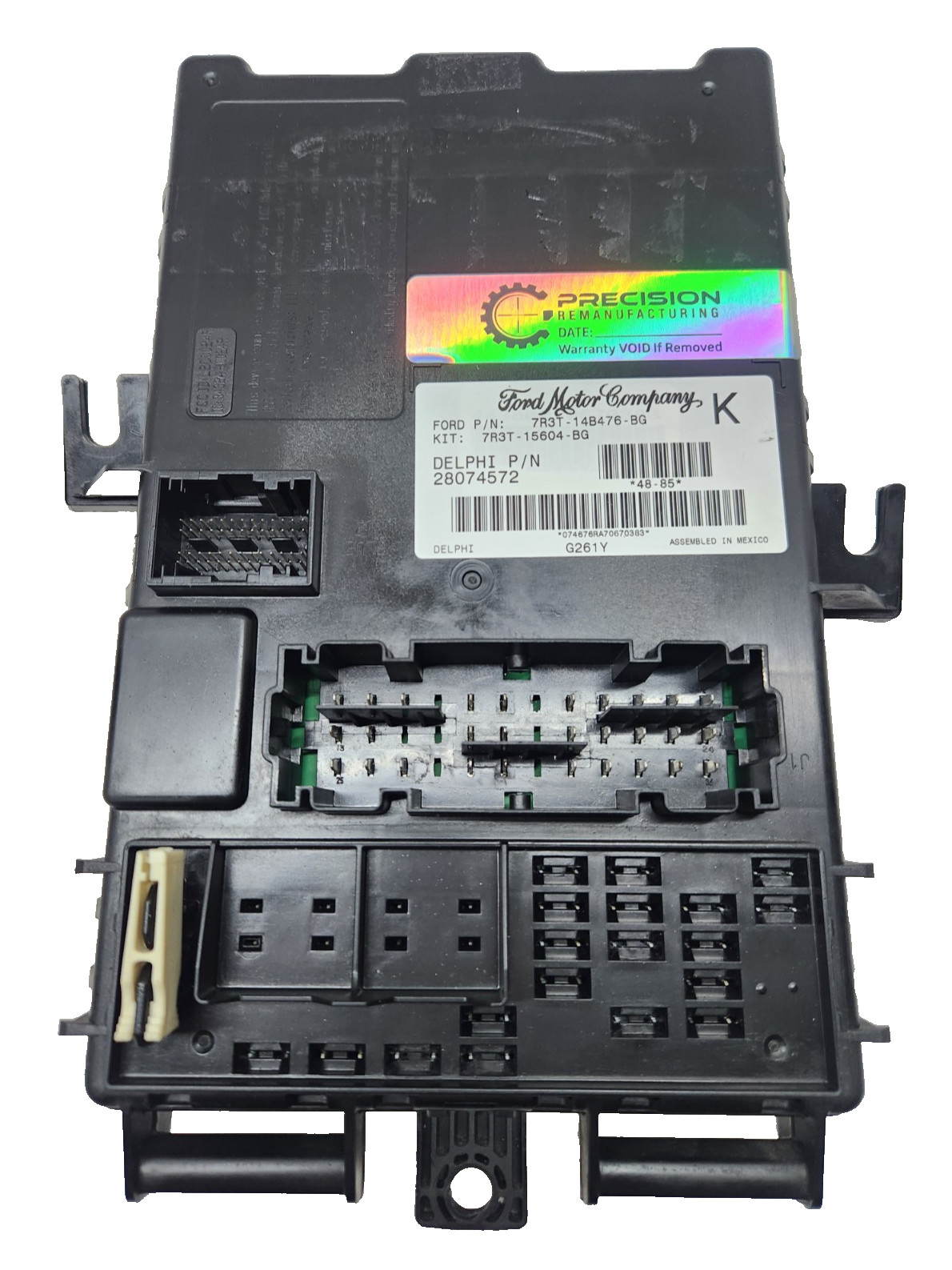 07-08 FORD MUSTANG FUSE BOX BODY CONTROL MODULE BCM 7R3T-14B476-BG-BF TESTED