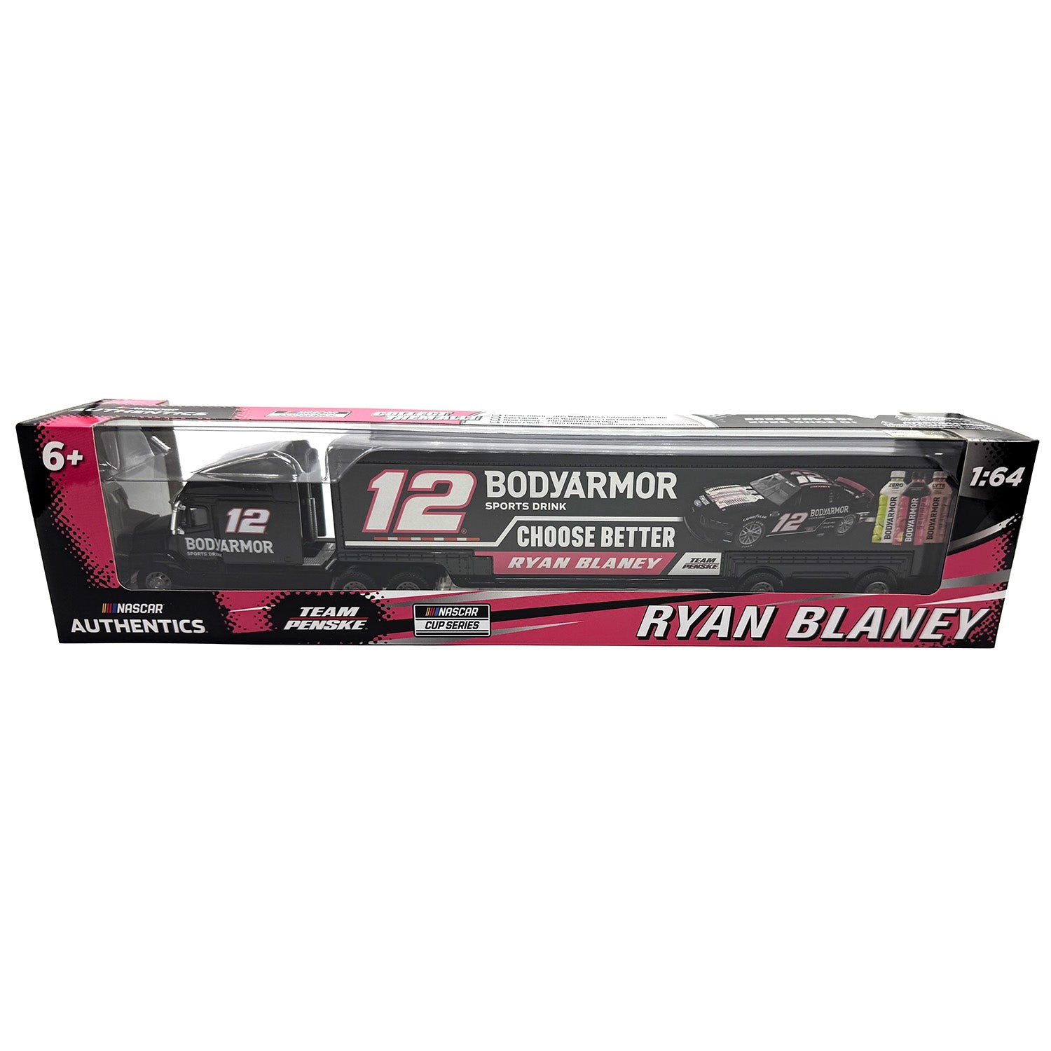 Ryan Blaney 2025 BodyArmor Black 1:64 Hauler Ryan Blaney 2025 BodyArmor Black 1:64 Hauler