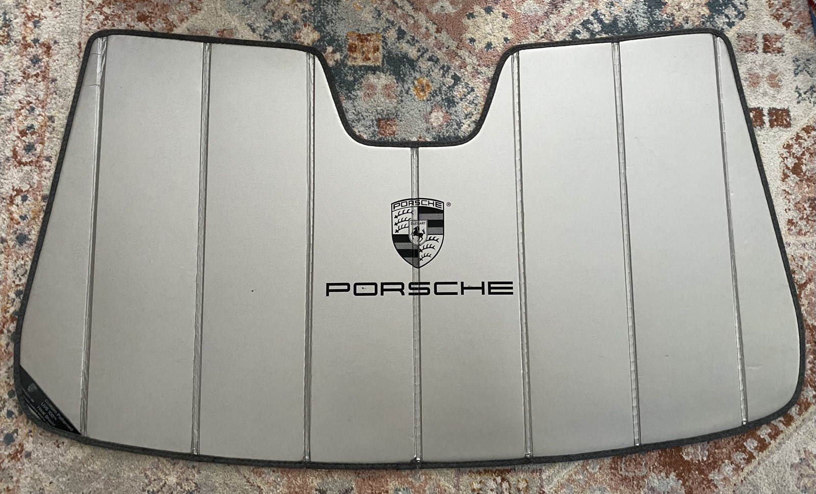 OEM Porsche Cayenne 958 Sunshade Windshield w Storage Bag UP95503 discontinued OEM Porsche Cayenne 958 Sunshade Windshield w Storage Bag UP95503 discontinued