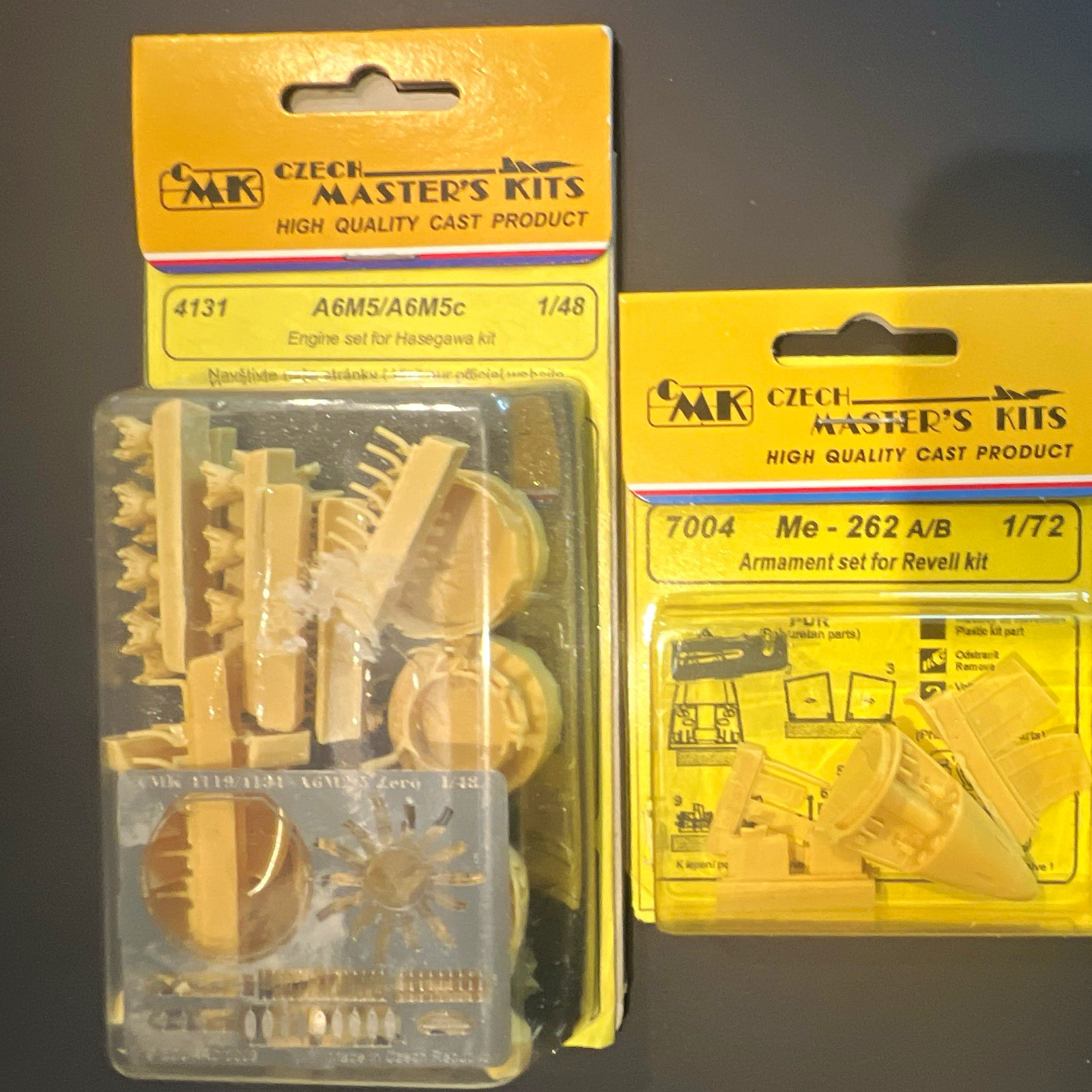 CMK Resin Cast Detail Set Lot for Modeling, MPN 4131 1/48, & 7004 1/72 CMK Resin Cast Detail Set Lot for Modeling, MPN 4131 1/48, & 7004 1/72