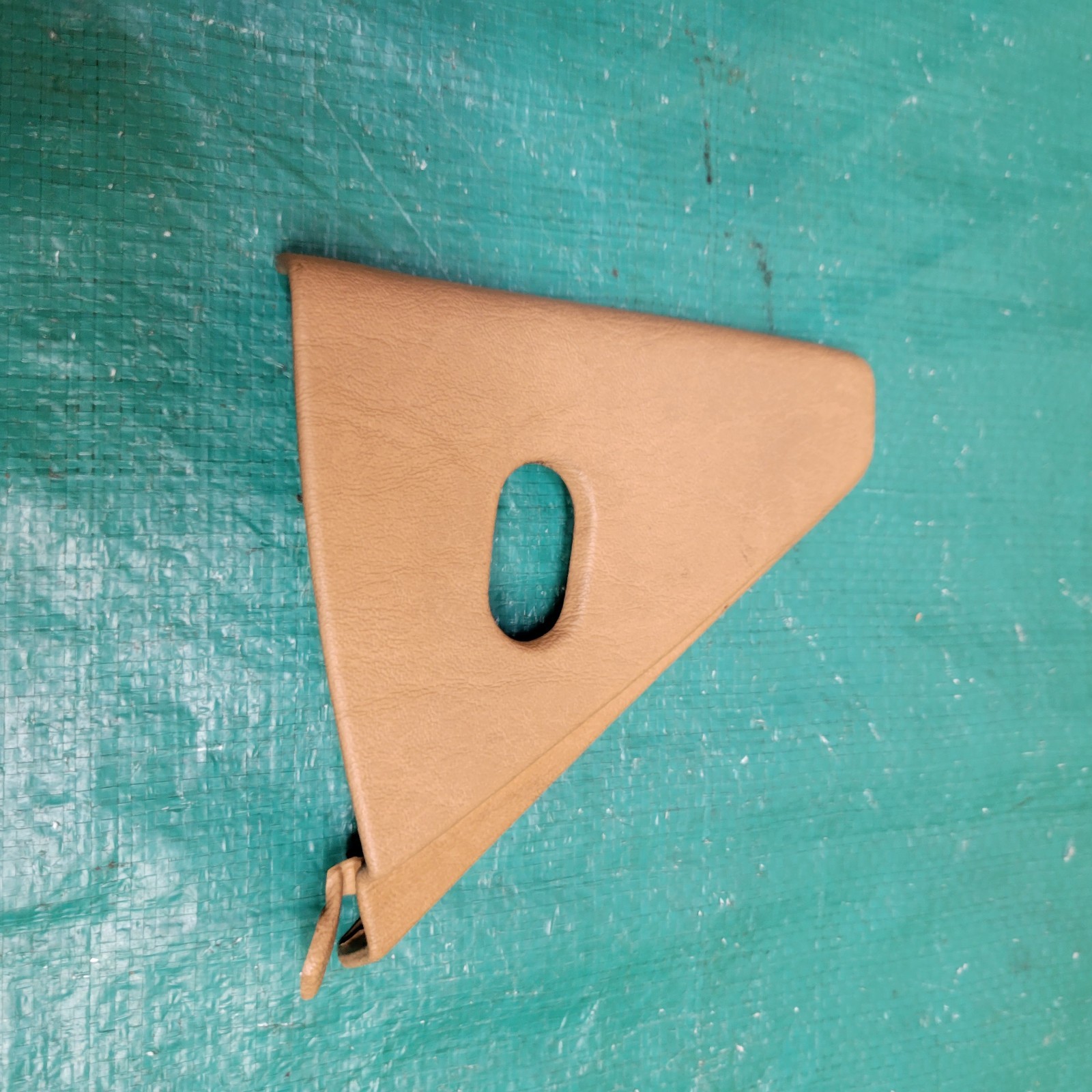 1988-1992 Mercedes W124 300CE Coupe Inner Mirror Cover LH Driver Side Beige OEM 1988-1992 Mercedes W124 300CE Coupe Inner Mirror Cover LH Driver Side Beige OEM