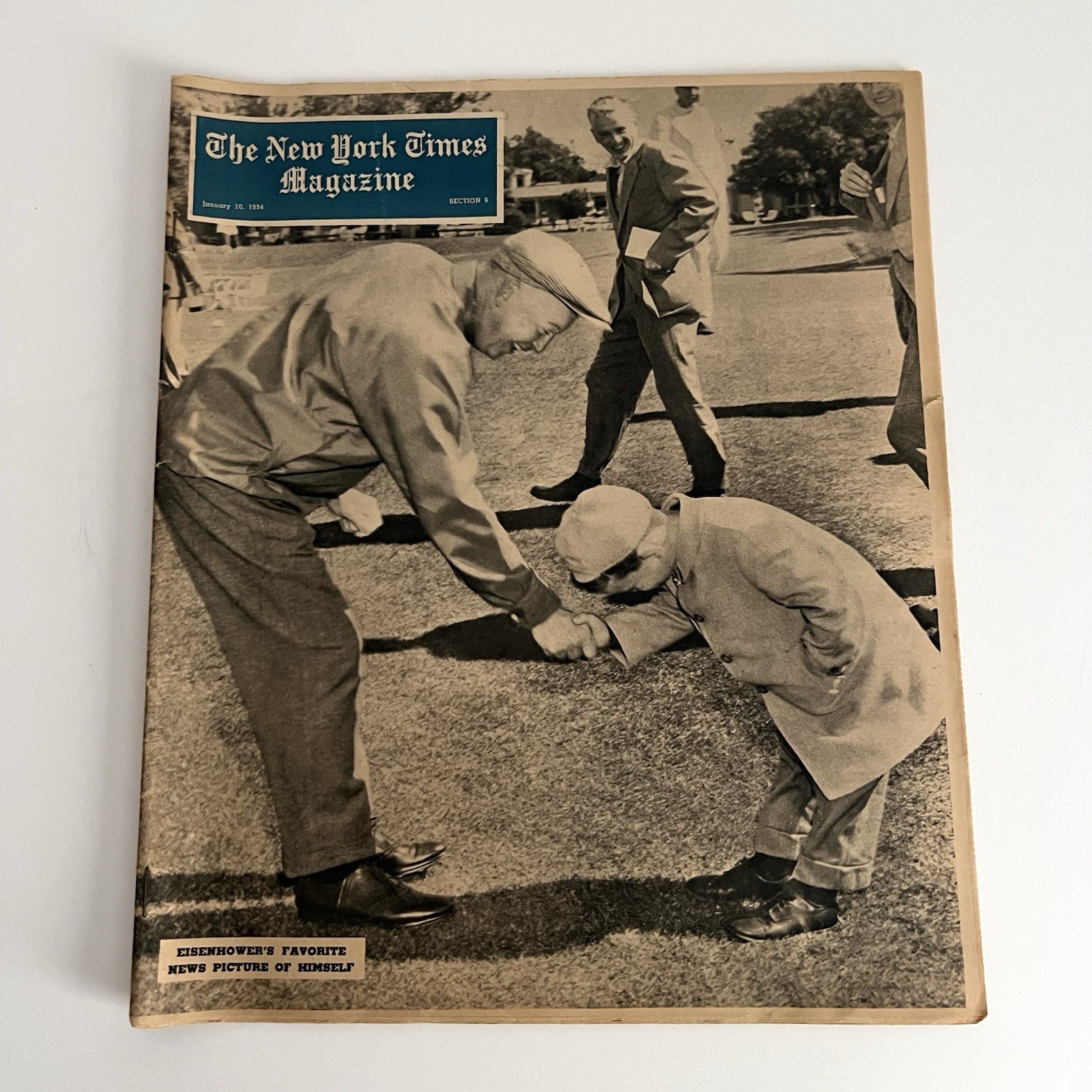 The New York Times Magazine January 10 1954 Eisenhower * Korean War * Salk Polio The New York Times Magazine January 10 1954 Eisenhower * Korean War * Salk Polio