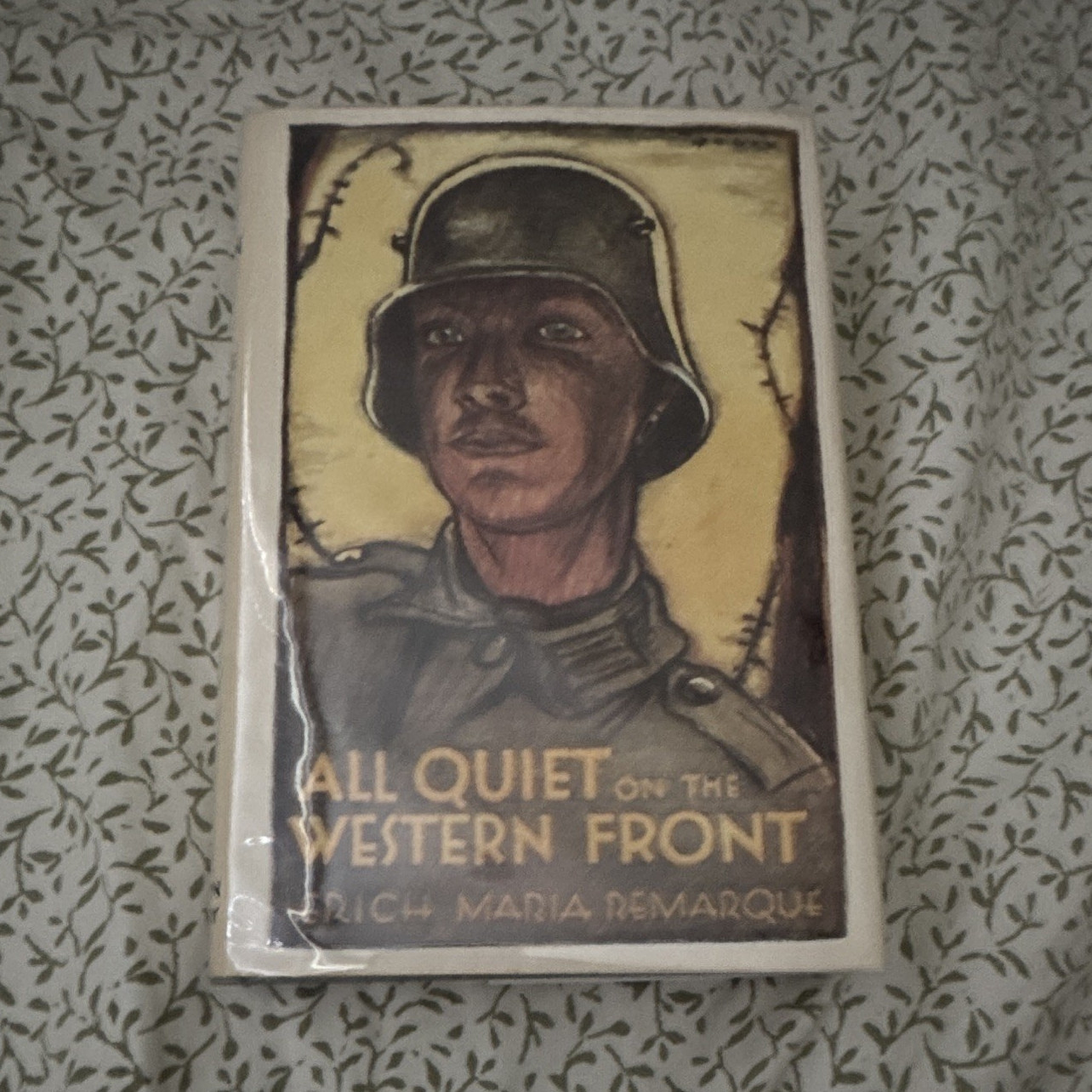 All Quiet on the Western Front Erich Maria Remarque 1989 BOMC Facsimile 1929 HC All Quiet on the Western Front Erich Maria Remarque 1989 BOMC Facsimile 1929 HC