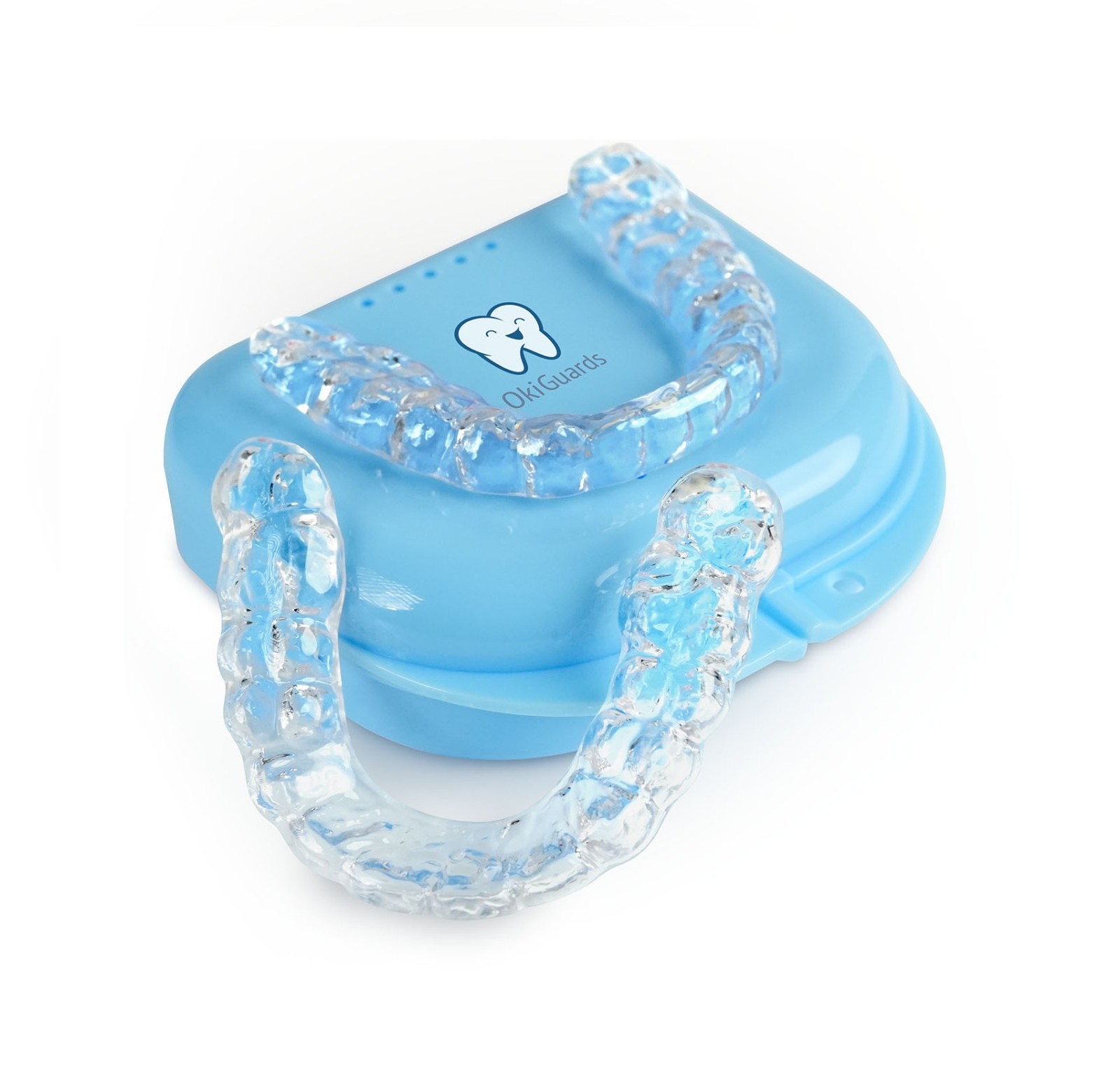 Okiguards Two Custom Night guard for teeth grinding and clenching, 2 Packs Okiguards Two Custom Night guard for teeth grinding and clenching, 2 Packs