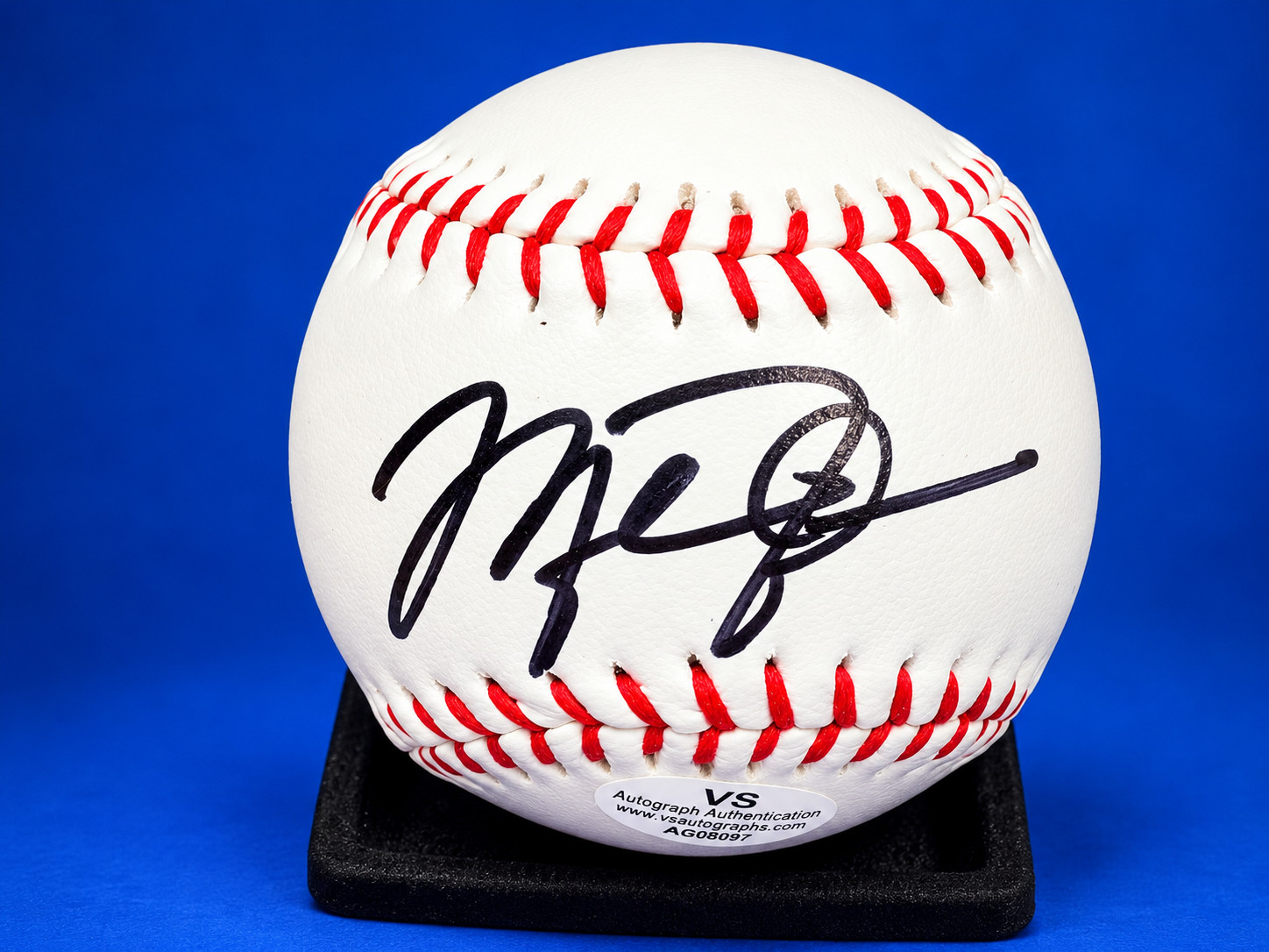 Hand Signed Michael Jordan Baseball Certified VS COA Hand Signed Michael Jordan Baseball Certified VS COA