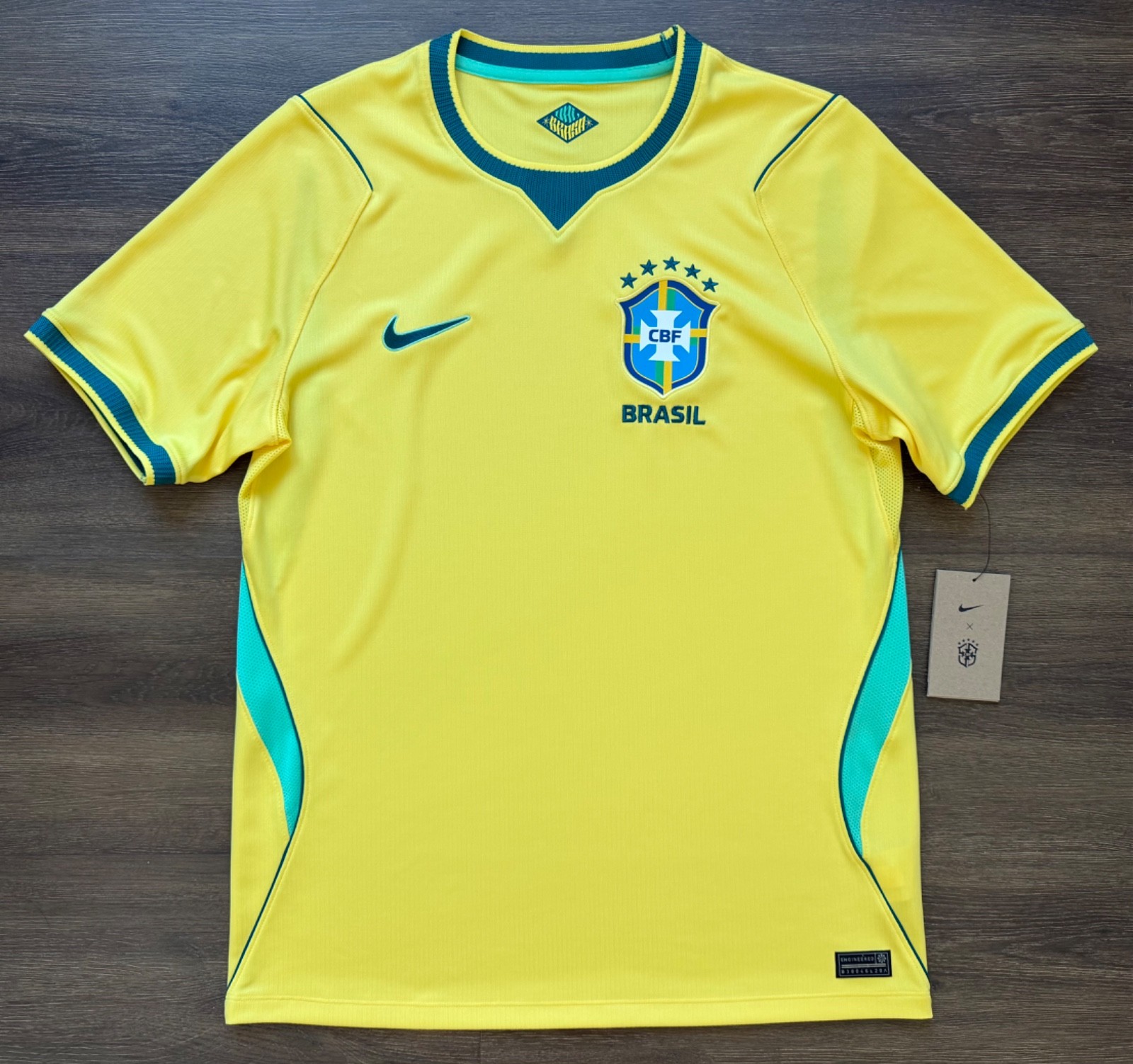 2026 World Cup Nike Brazil Home Jersey M shirt brasil neymar casemiro raphinha