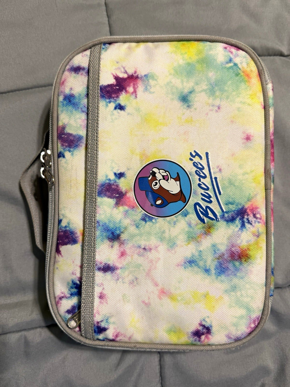 Buc-ee\'s Tie-Dye Insulated Zipper Lunch Bag w/ Handle, Buc-ee Beaver Buc-ee\'s Tie-Dye Insulated Zipper Lunch Bag w/ Handle, Buc-ee Beaver