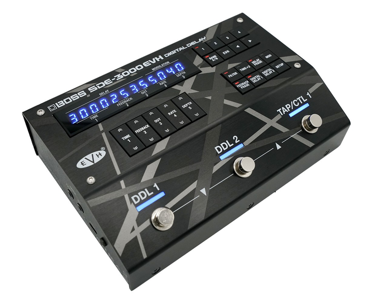 Boss SDE-3000EVH Dual Digital Delay Guitar Pedal (EVH Edition) - Open Box