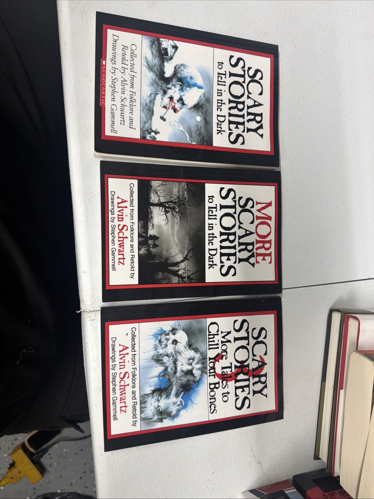 intage Scary Stories to Tell in the Dark Complete 3 Book Trilogy Set intage Scary Stories to Tell in the Dark Complete 3 Book Trilogy Set