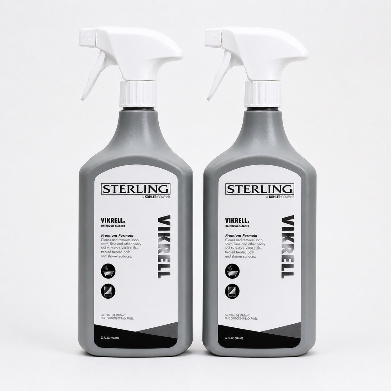 2 Pack  Kohler Sterling Vikrell Cleaner EC23733-NA 28oz Tub & Shower Surface C