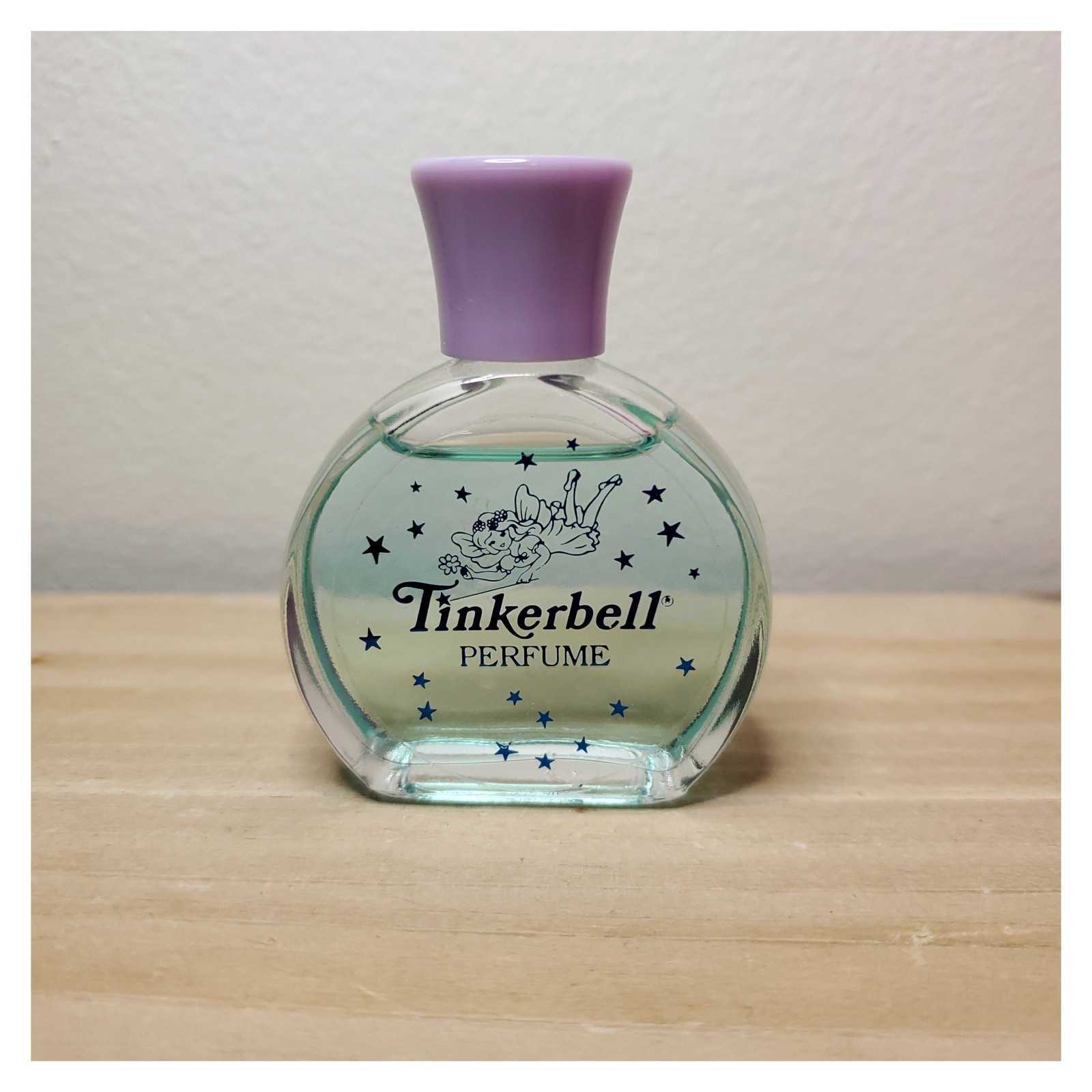 Vintage Tom Fields Tinkerbell Mini 0.5 fl oz Perfume Glass Bottle HTF Vtg Vintage Tom Fields Tinkerbell Mini 0.5 fl oz Perfume Glass Bottle HTF Vtg