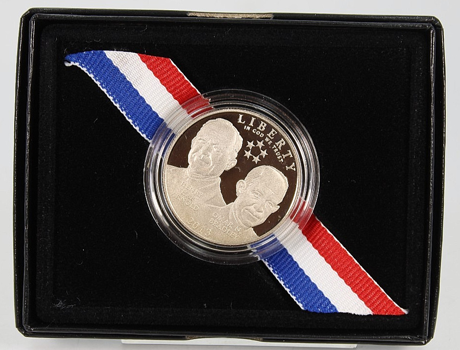 2013 Proof 5 Star Generals Commemorative Half Dollar 