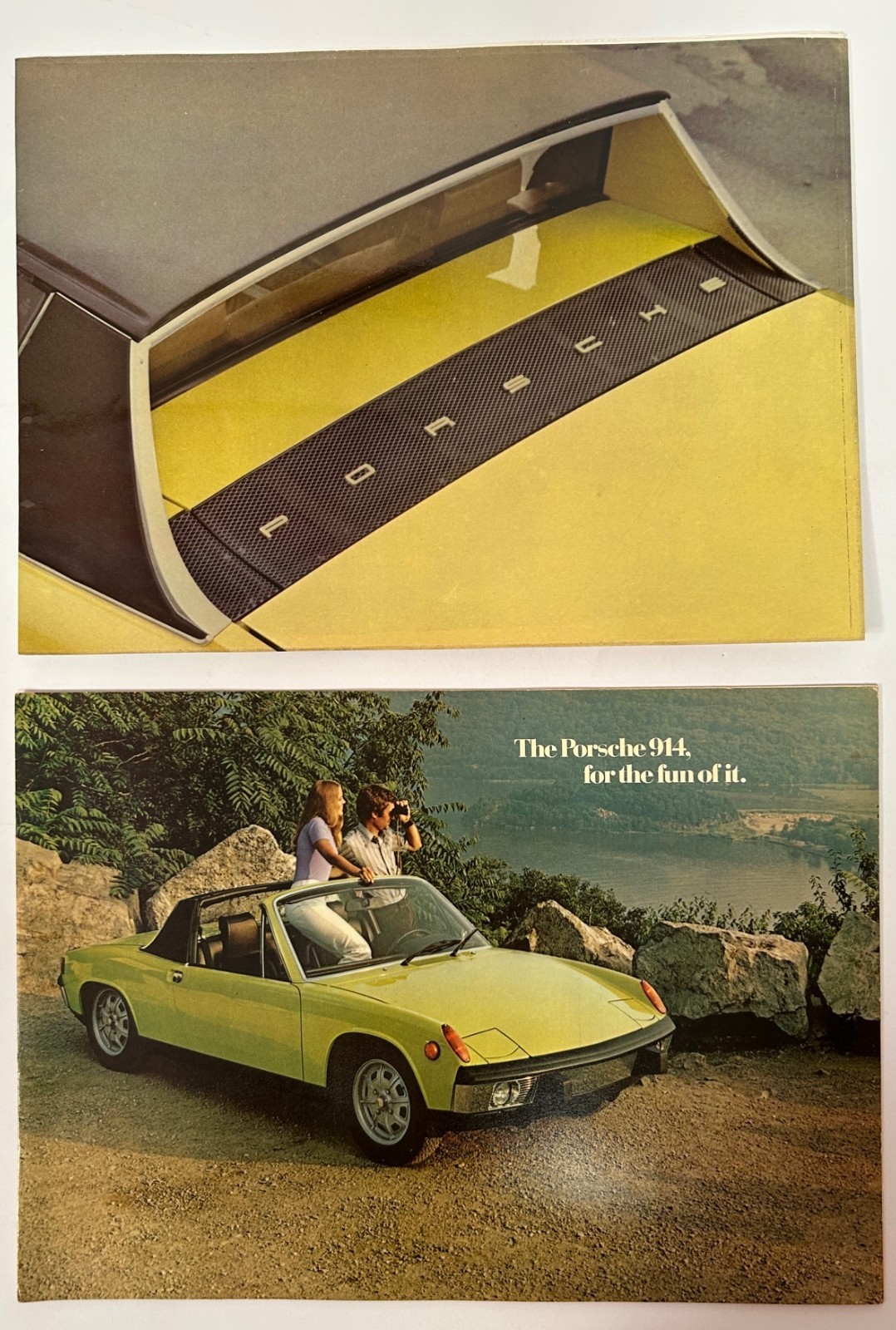 PORSCHE 914 73/74 FACTOR SAL;E BOOKLET MIINT PORSCHE 914 73/74 FACTOR SAL;E BOOKLET MIINT