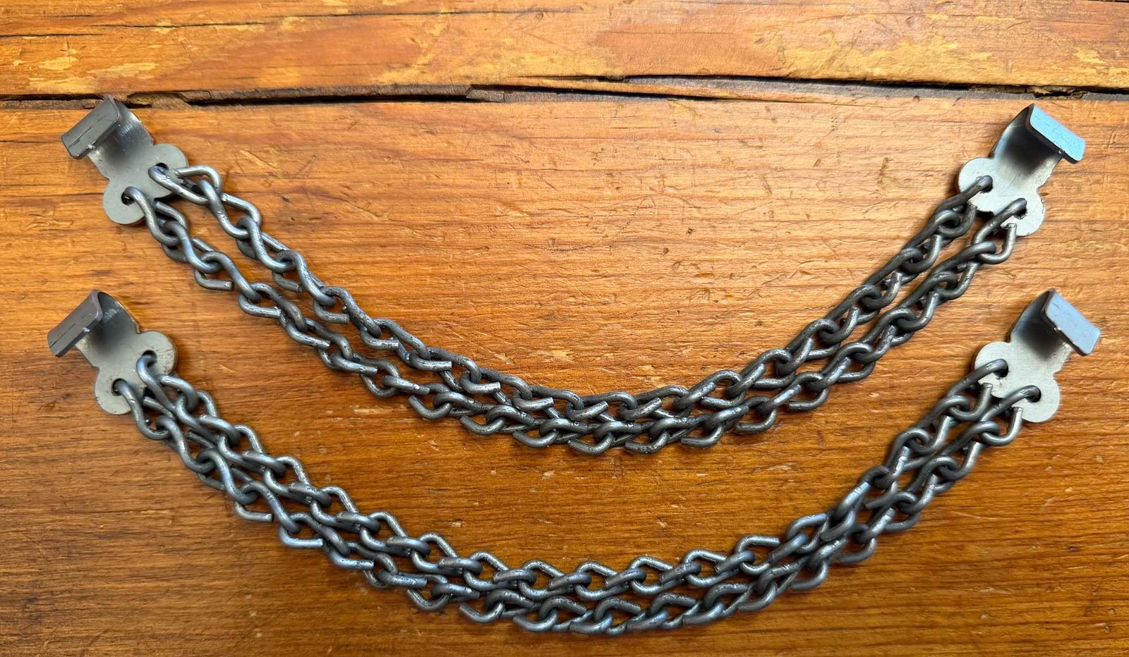 New WESTERN COWBOY SPUR HEEL CHAINS Made In USA 9 New WESTERN COWBOY SPUR HEEL CHAINS Made In USA 9