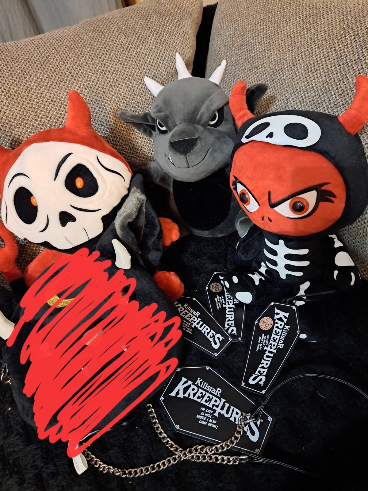 Killstar KREEPTURES Lot of 3 All New with Original Tags Killstar KREEPTURES Lot of 3 All New with Original Tags
