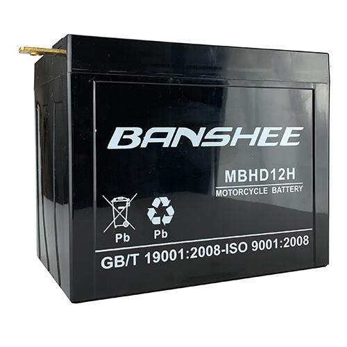 Harley YHD-12H Battery by Banshee – FLH & Sportster XLH Models 1965-1984