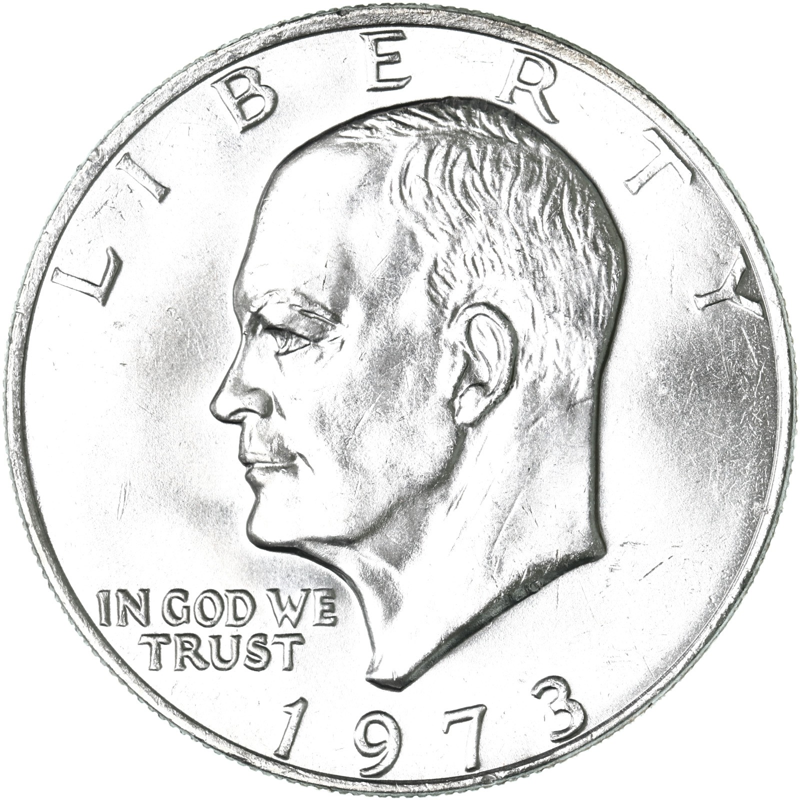 1973 (P) Eisenhower Dollar BU Ike US Mint Coin 1973 (P) Eisenhower Dollar BU Ike US Mint Coin