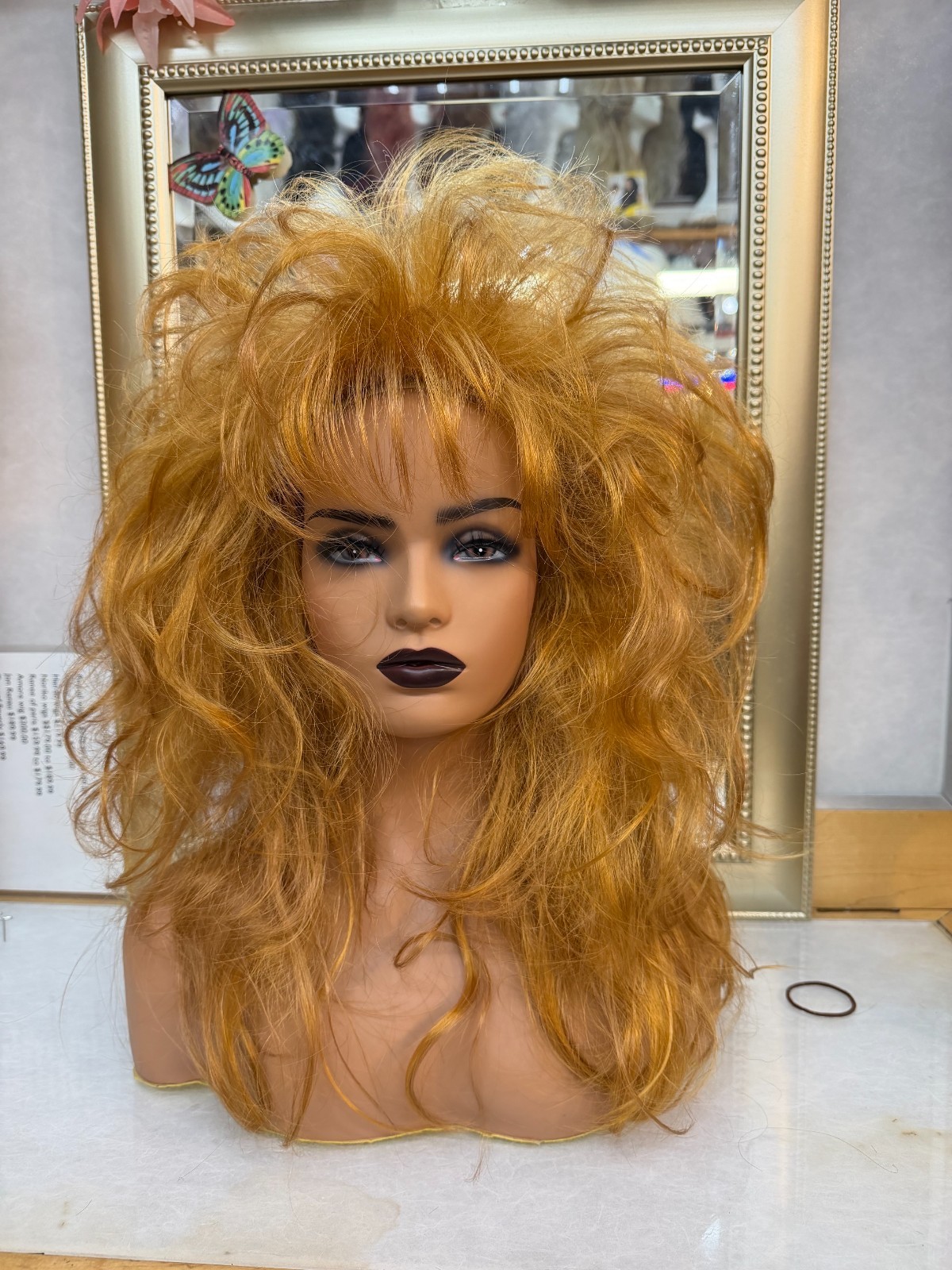 Halloween sale 1 left wild one copper NWT hot item for fun Vegas girl wig Halloween sale 1 left wild one copper NWT hot item for fun Vegas girl wig