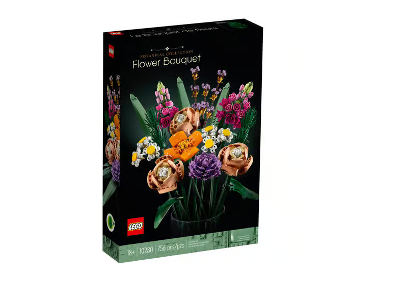 LEGO Botanical Collection Icons Building Kit Multicolored 756 pc 10280 LEGO Botanical Collection Icons Building Kit Multicolored 756 pc 10280