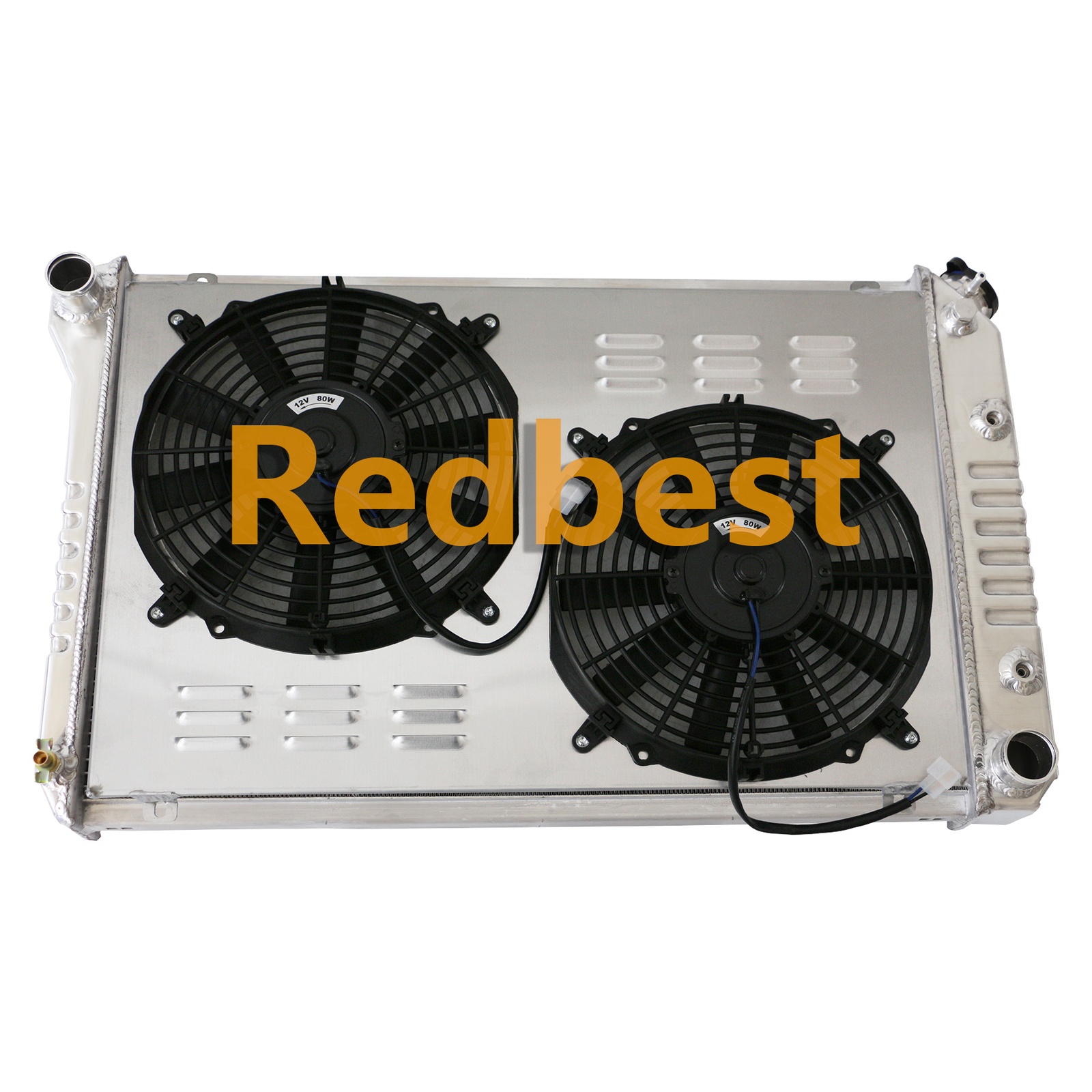 Full Alum 3Row Radiator+Shroud+12