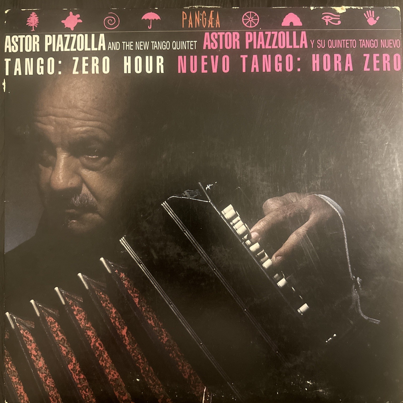 Astor Piazzolla – Tango: Zero Hour LP PROMO Gold Stamp MCA 1986 Nuevo Tango VG+