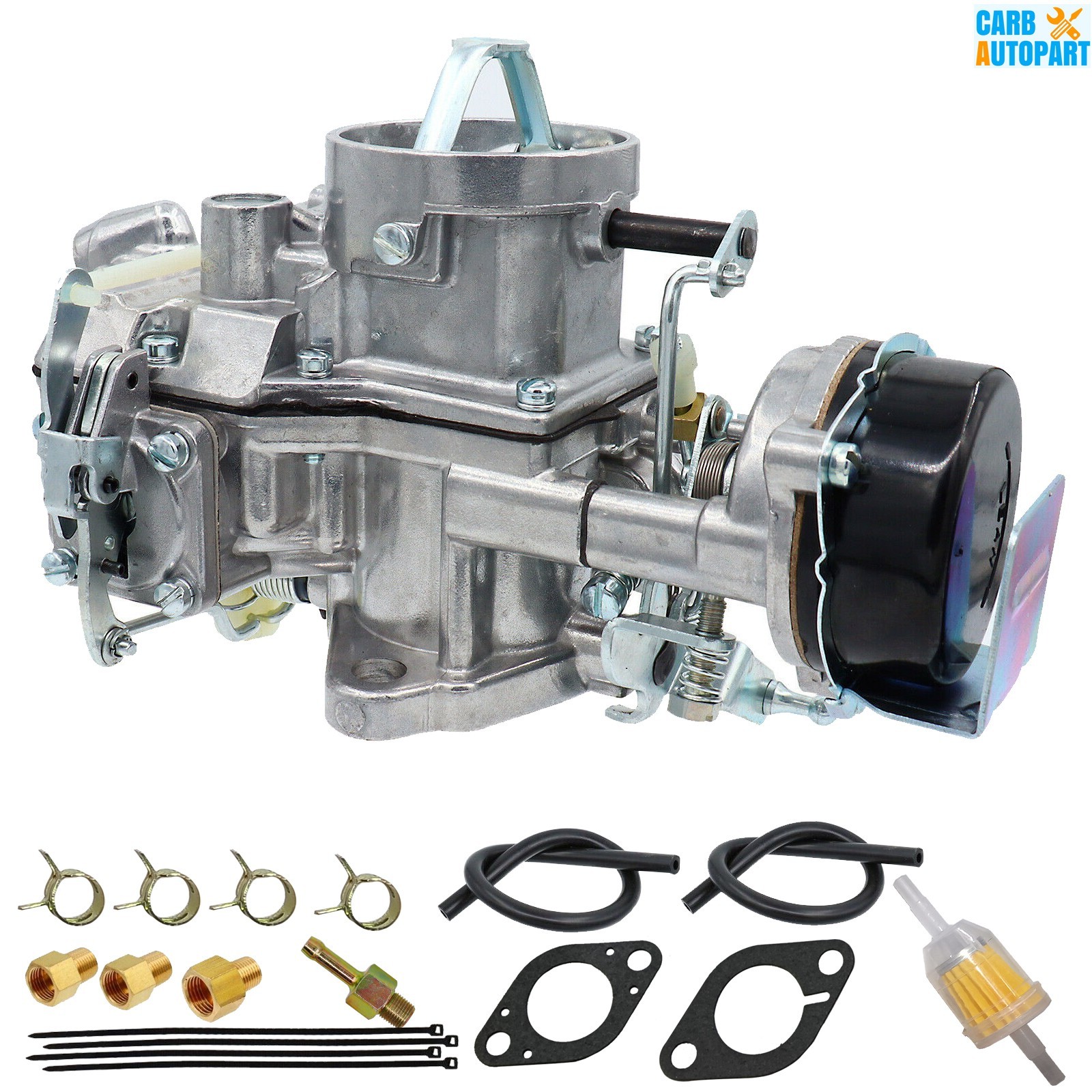 For 1964-68 Ford Autolite 1100 Carburetor 6 cyl Mustang Falcon 170 200 Ci Engine