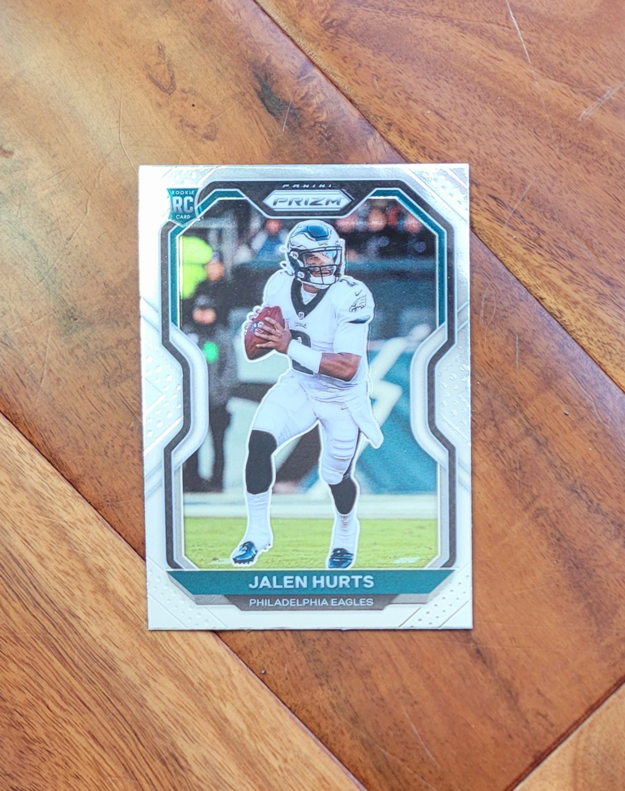 Jalen Hurts 2020 Panini Prizm Football RC Rookie Eagles #343 Jalen Hurts 2020 Panini Prizm Football RC Rookie Eagles #343